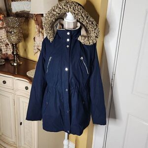 Nautica navy blue women's coat size XL